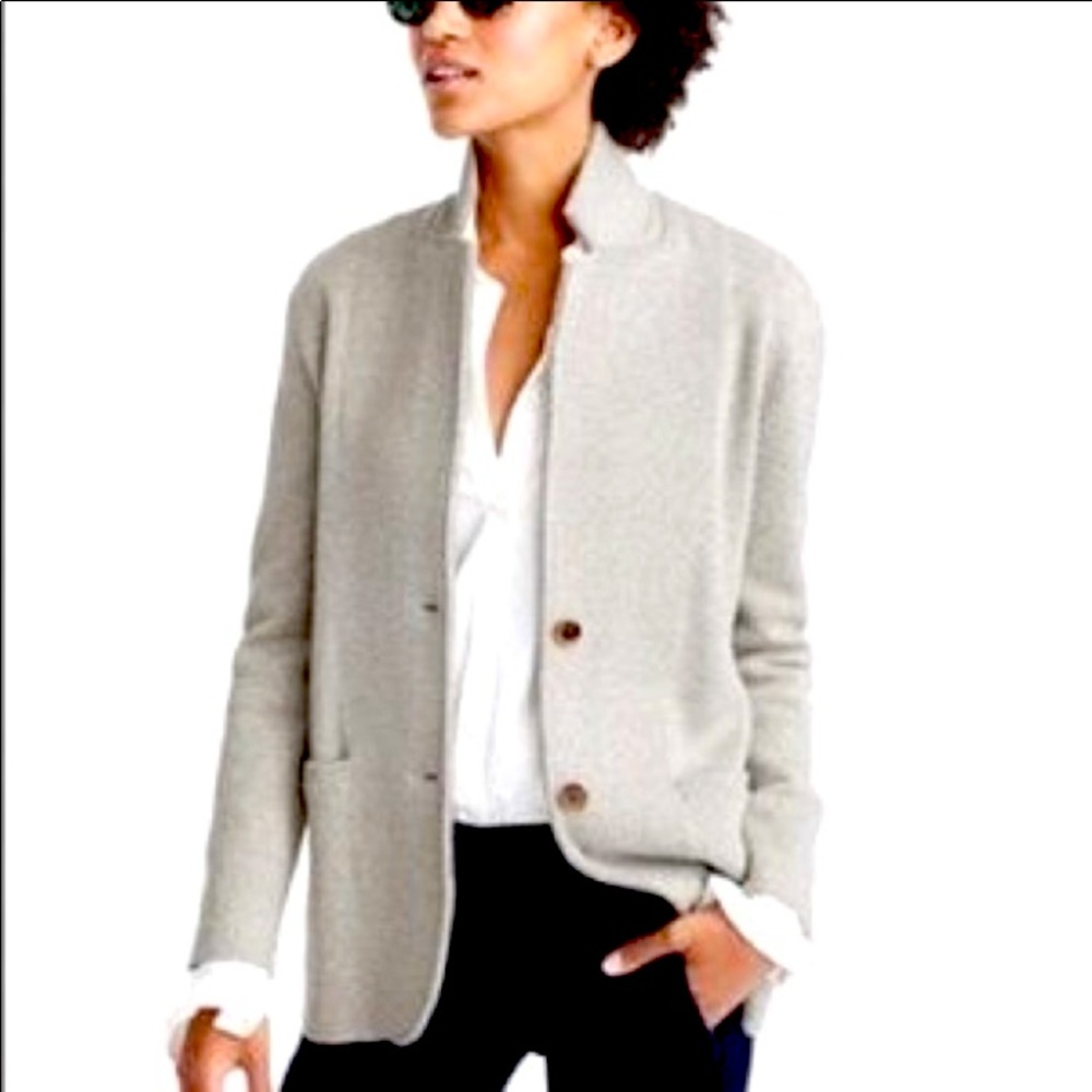 J Crew Blazer Style Sweater